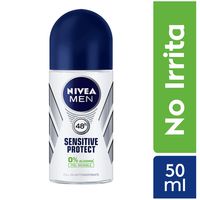 Desodorante Antitranspirante Roll-on Sensitive Protect Nivea For Men - Frasco 50 ML