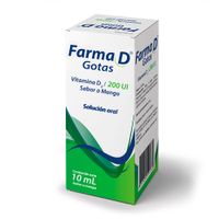 Farma D Gotas 200UI Solución oral