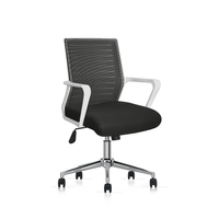 Silla de oficina Monterrey Colors Black Operativa Ergonómica