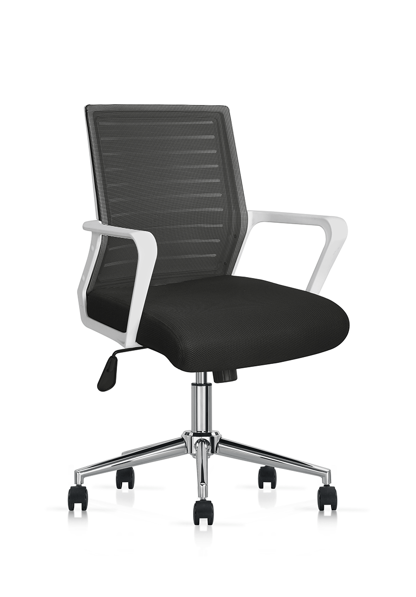 Silla de oficina Monterrey Colors Black Operativa Ergonómica