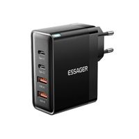 Cargador Essager 100W GaN USB tipoC QC carga rápida 4,0 IOS Android EU