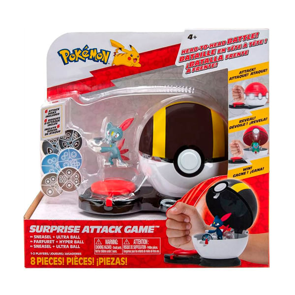 Pokemon Clip Go Sneasel Set