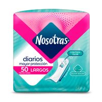 Protectores Diarios Nosotras Largo - Bolsa 50 UN