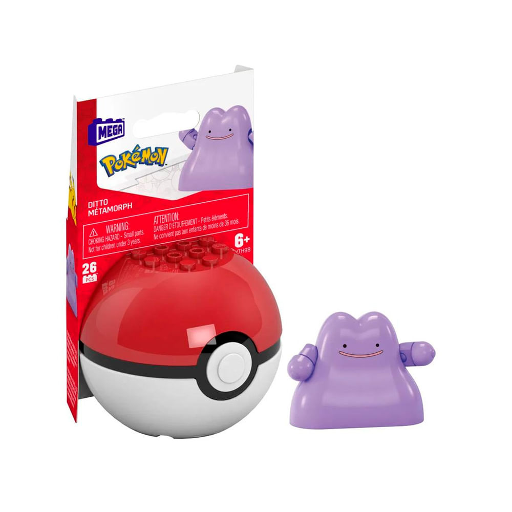 Pokemon Mega Ditto Ball 26 Piezas