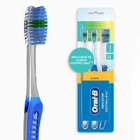 Cepillo de Dientes Oral-B Clean Indicator Control-Bac - Blíster 3 UN