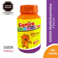 Gomix Multivitaminico  Sabor Fresa
