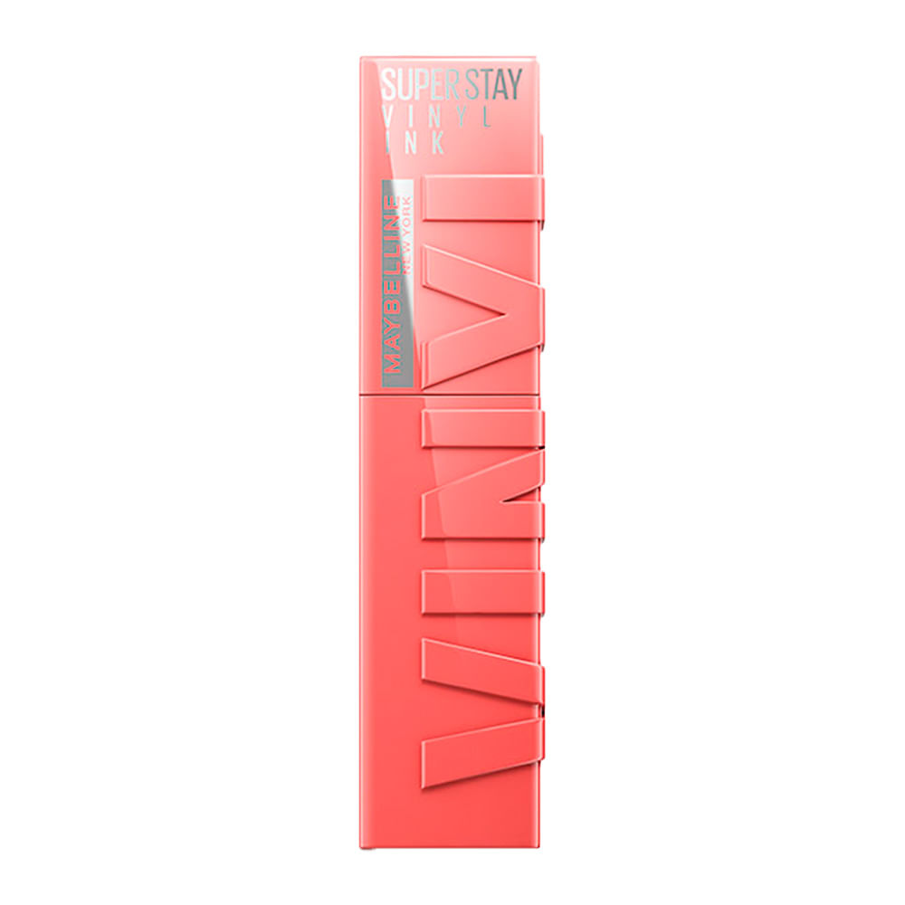 Labial Líquido Maybelline SuperStay Vinyl Ink Tono Charmed