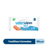 Toallas Húmedas WaterWipes Single Pack - Paquete 60 UN