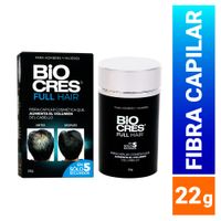 Fibra Capilar Biocres Full Hair Color Negro - Frasco 22 G