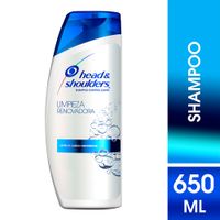 Shampoo Head & Shoulders Limpieza Renovadora - Frasco 650 ML