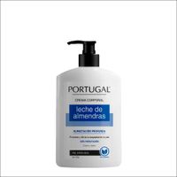 Crema Corporal Portugal Leche de Almendras Humecación Profunda - Frasco 450 G