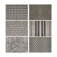 Alfombra Estampada Bordelais Algodón 60x90cm - Modelo Aleatorio