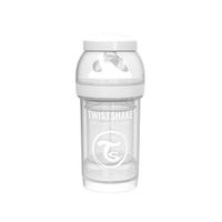 Biberón Twistshake Anti-Colic White - Frasco 180 ML