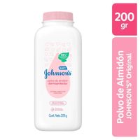 Talco de Almidón para Bebé Johnson's Baby Dermoprotector - Botella 200Gr