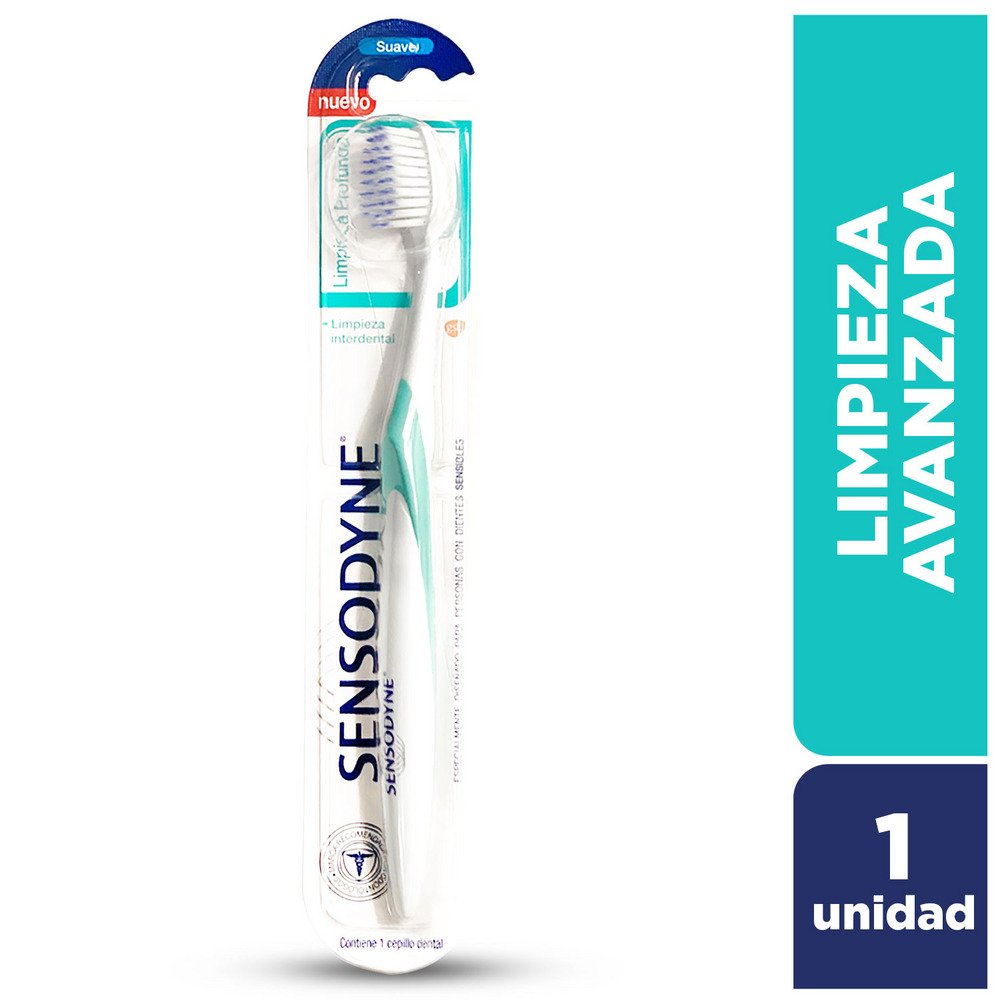 Cepillo Dental Sensodyne Limpieza Profunda - Blister 1 UN
