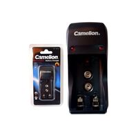 Cargador De Baterías X2 Pilas AAA, AA y 9V Camelion BC-1001A