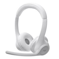 Audífonos inalámbrico Logitech Zone 300 conexión bluetooth, hasta 16 horas de batería, blanco