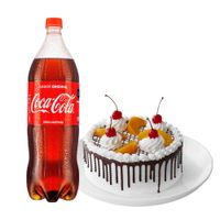 Pack Torta Chantilly con Furtas Chica LA FLORENCIA 1un + Gaseosa COCA COLA Botella 1.5L