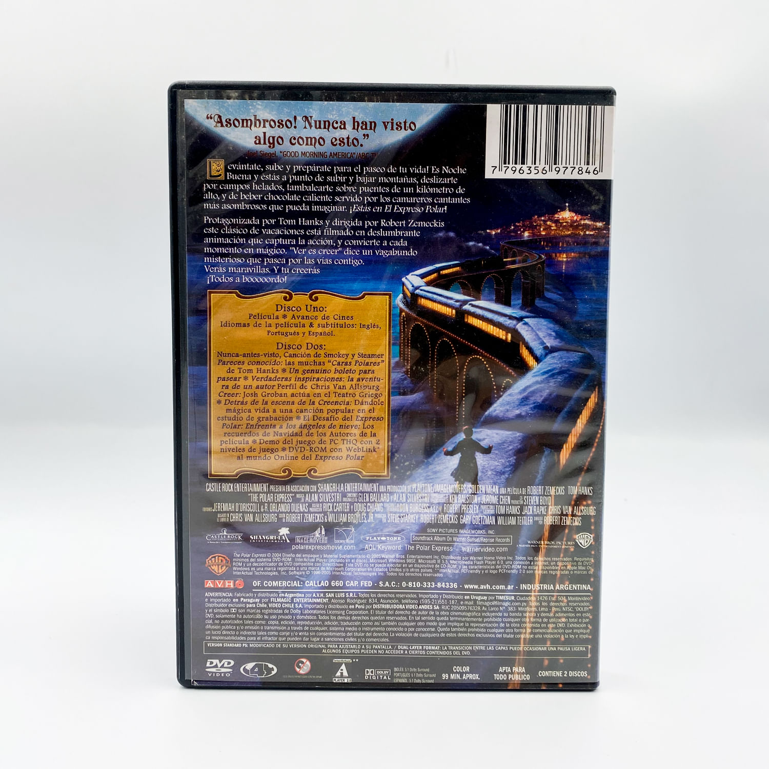Dvd Original El Expreso Polar (edición 2 Discos)