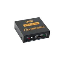 HDMI SPLITTER 1X2 FULL HD 4K MULTIPLICA SEÑAL - CY05