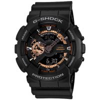 Reloj Casio G-Shock GA110RG-1A Digital Analogico Luz Automática Negro Dorado