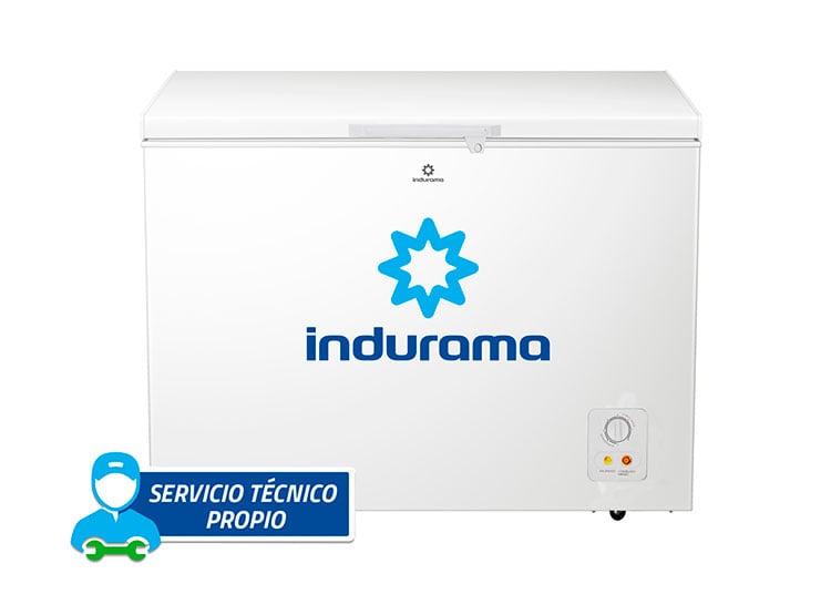 CONGELADOR INDURAMA DEFROST 297L CI-320BL BLANCO - MEGA IMPORT
