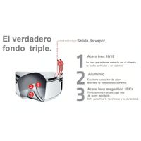 Juego de Ollas Tramontina 10 Piezas Solar Baquelite 65720/000