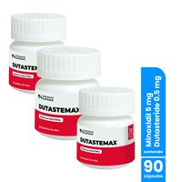 Minoxidil 5Mg Y Dutastemax Cápsulas 30 Und - Dermo Sumak 3Und