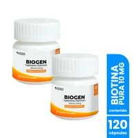 Biogen Cápsulas 60 Und - Dermo Sumak 2 Unid