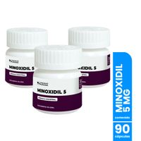 Minoxidil 5Mg Cápsulas 30 Und - Dermo Sumak 3 Unid