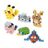Pokemon Nanoblock Set de 6 Electricos