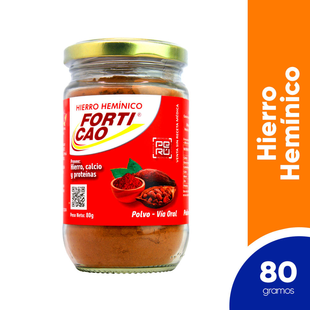 Forticao Hierro Hemínico Polvo