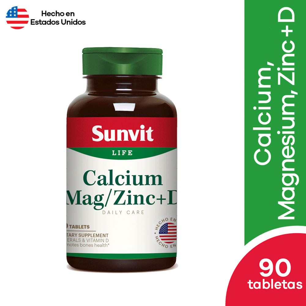 Sunvit Calcium Mag Zinc+D Tableta