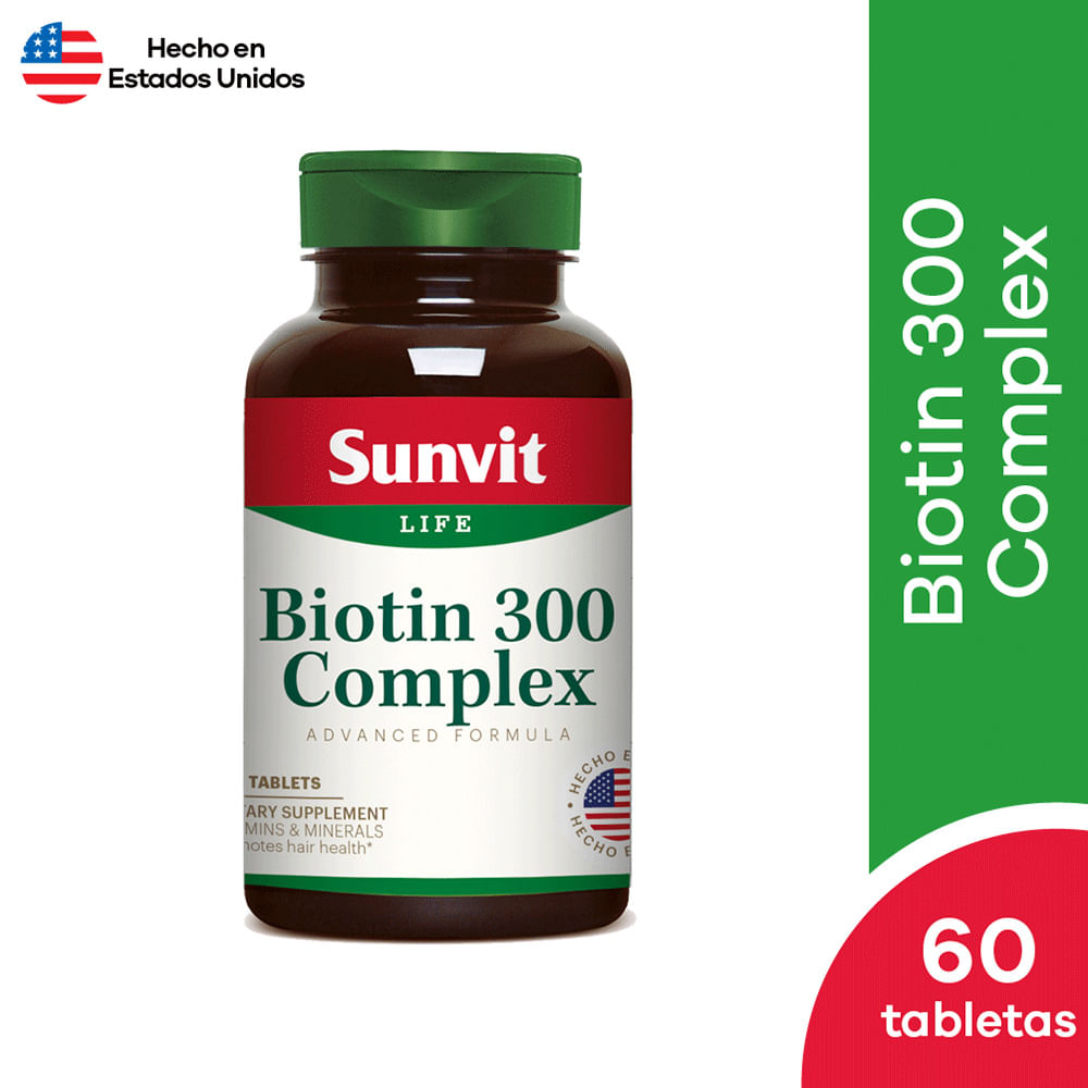Sunvit Biotin 300 Complex Tableta