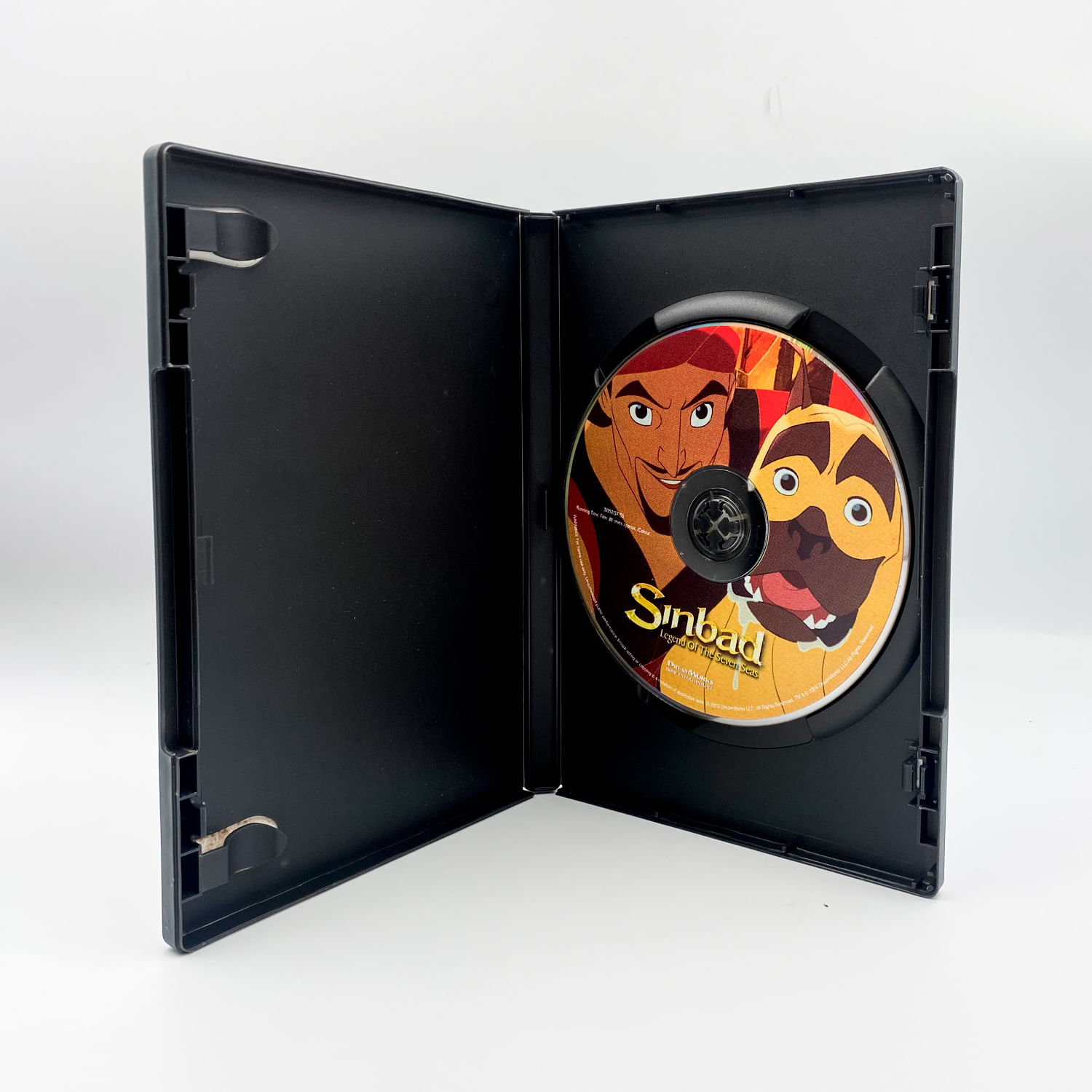 Dvd Original Sinbad: La Leyenda De Los 7 Mares