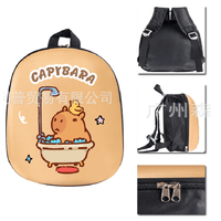 MOCHILA CAPIBARA KINDER EVA UNISEX - Marrón Claro
