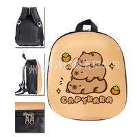 MOCHILA CAPIBARA KINDER EVA UNISEX - Marrón Rustico