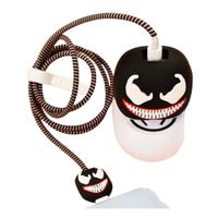 Funda Protectora de Silicona para Cargador 20W Iphone Venom Negro