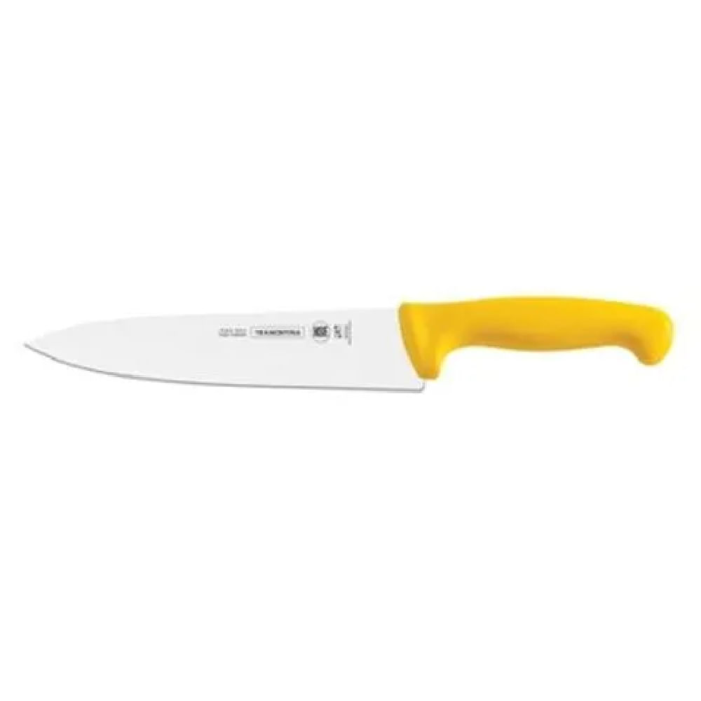 Cuchillo Carnicero 10""M/Amarillo 24609/050-080 - Tramontina - 10059865