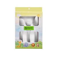 SET CUBIERTOS BEBE X 3 PZ MODELO 723 - MEGA IMPORT
