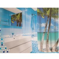 Cortina de baño Palmera