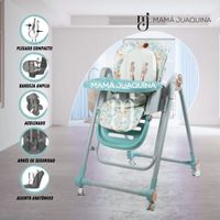 Silla de Comer Edición Limitada «LITTLE ZOO» Light Blue