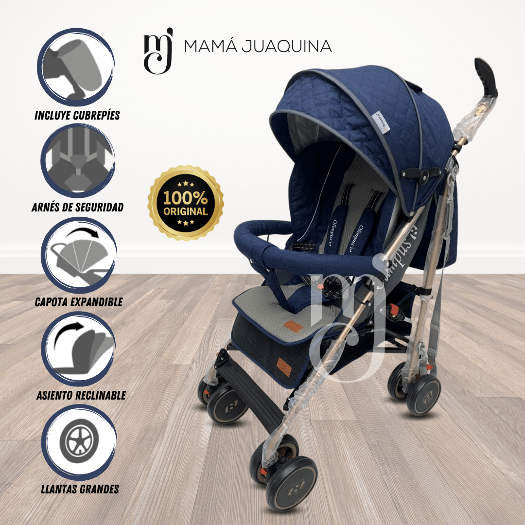 Coche Bastón Deportivo «OLYMPUS» Azul