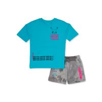 Pokemon Conjunto de Polo y Short Unisex Talla L