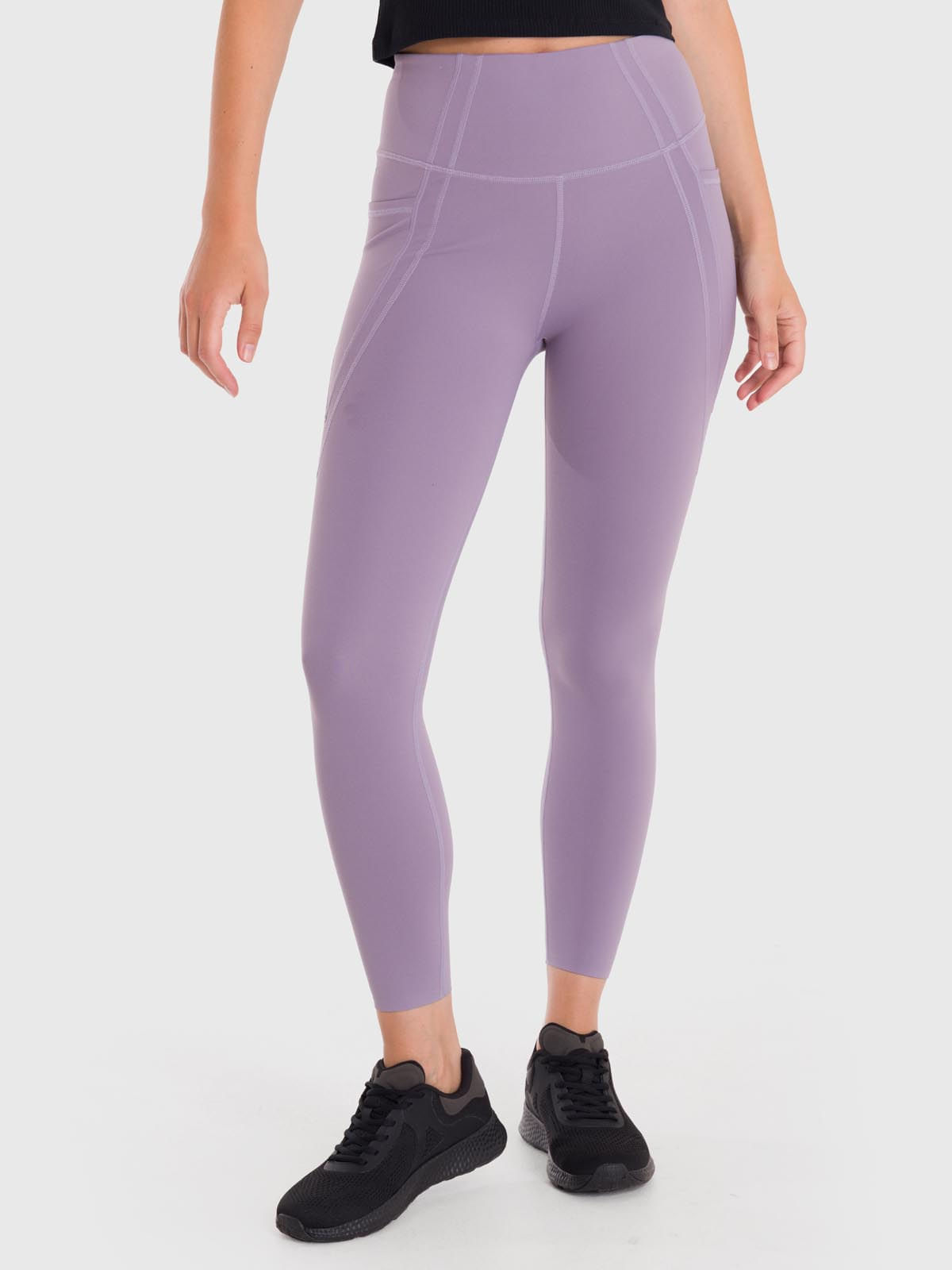 Legging Para Mujer Ankle Maca Morado Bsoul