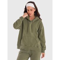 Hoodie Para Mujer Mich Verde Bsoul