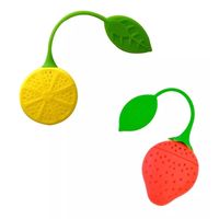 Set x 2 infusores filtrantes de té fresa y limón