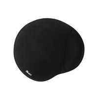 Mouse pad gel 25x22x2 lycra memory foam negro