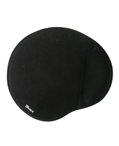 Mouse pad gel 25x22x2 lycra memory foam negro
