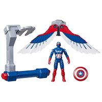 Figura Capitán América Vuelo Controlado MARVEL
